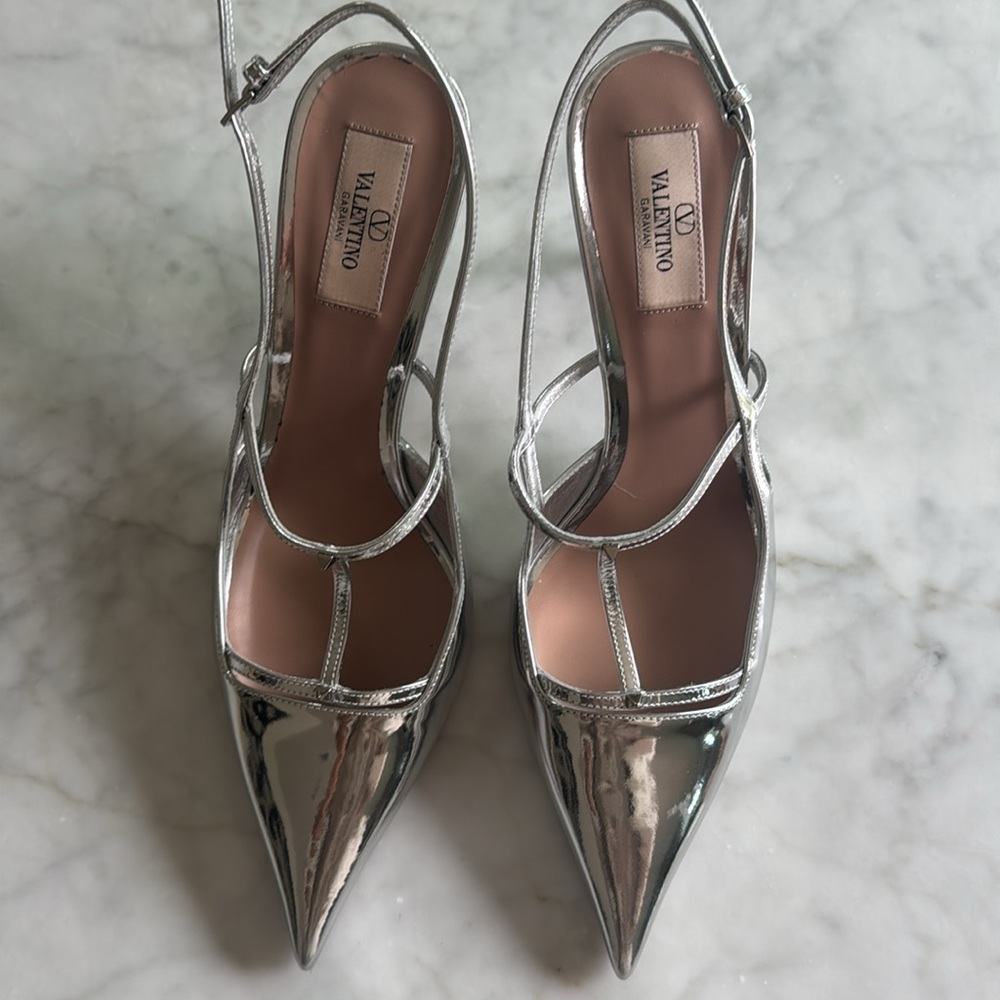 Valentino Rockstud Wispy slingback pumps 38.5